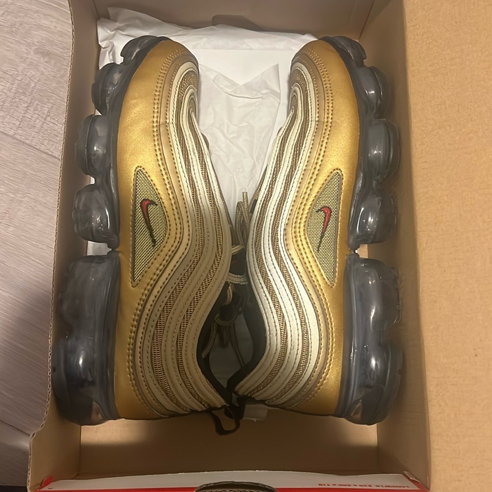 Gold AirMax 97s